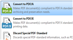 PDF Dateien verbessern